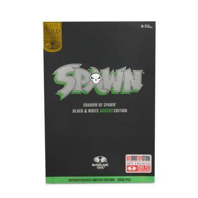 Коллекционная фигура Спаун Spawn's Universe Spawn (Shadow of Spawn) BBTS Exclusive Limited 3000 Black & White Accent Edition