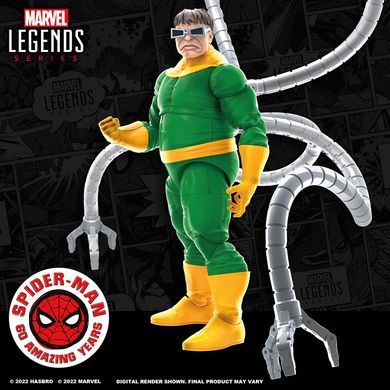 Комплект коллекционных фигур Силк и Доктор Октопус Marvel Legends Series Spider-Man 60th Anniversary Marvel’s Silk and Doctor Octopus 2-Pack