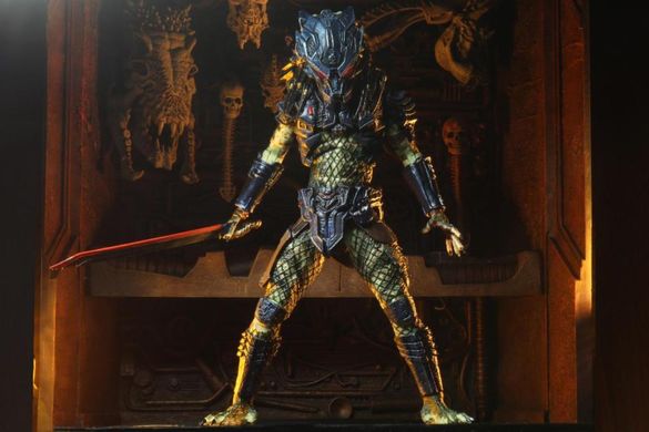 Колекційна фігура загублений броньований Хижак Predator 2 Ultimate Armored Lost Predator