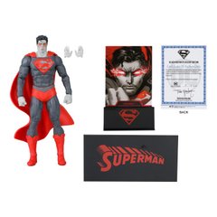 Колекційна фігура Супермен DC Comics Superman BBTS Exclusive 3000 Limited Black & White Accent Edition