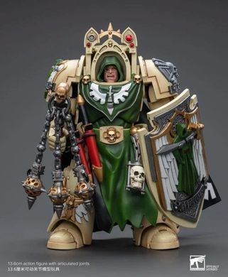 Коллекционная фигура Мастер Рыцарь Смертокрыл Темных Ангелов Warhammer 40k Dark Angels Deathwing Knight Master with Flail of the Unforgiven