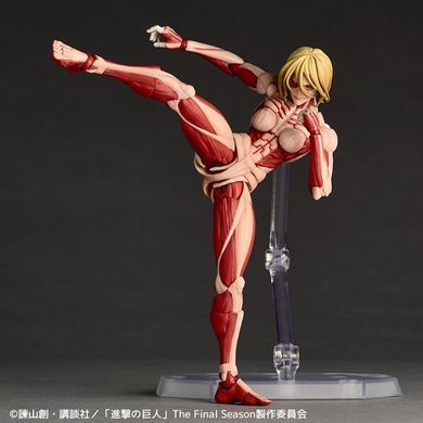 Коллекционная Женщина Титан Attack on Titan Amazing Yamaguchi Revoltech NR100 Female Titan (Annie Leonhart)