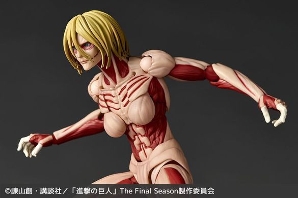 Коллекционная Женщина Титан Attack on Titan Amazing Yamaguchi Revoltech NR100 Female Titan (Annie Leonhart)
