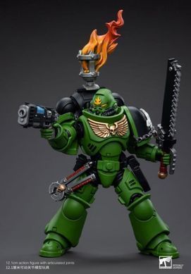 Колекційна фігура Сержант Саламандрів Warhammer 40k Salamanders Intercessors Segeant Tsek'gan 1/18