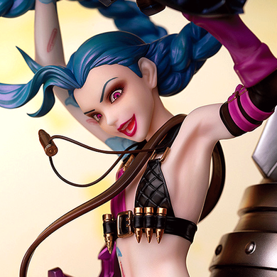 Коллекционная фигура Джинкс Лига Легенд League of Legends Jinx 1/7 Myethos