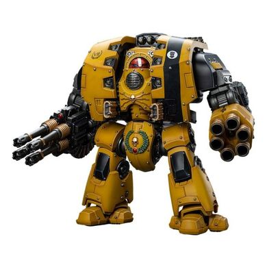 Коллекционная фигура Лефиафан Дредноут Имперских Кулаков Warhammer: The Horus Heresy Imperial Fists Leviathan Dreadnought with Cyclonic Melta Lance and Storm Cannon 1/18