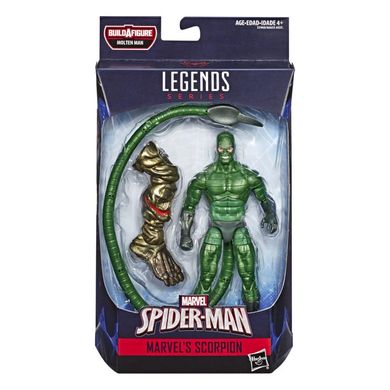 Колекційна фігура Скорпіон Marvel Legends Marvel's Scorpion (Molten Man BAF)