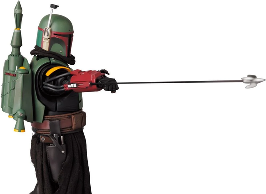 Коллекционная фигура Боба Фетт The Mandalorian MAFEX No.201 Boba Fett (Recovered Armor)