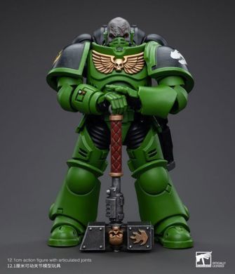 Колекційна фігура Сержант Саламандрів Warhammer 40K Salamanders Assault Intercessors Sergeant Krajax 1/18