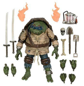 Коллекционная фигура Леонардо Горбун NECA Universal Monsters x Teenage Mutant Ninja Turtles Ultimate Leonardo as The Hunchback