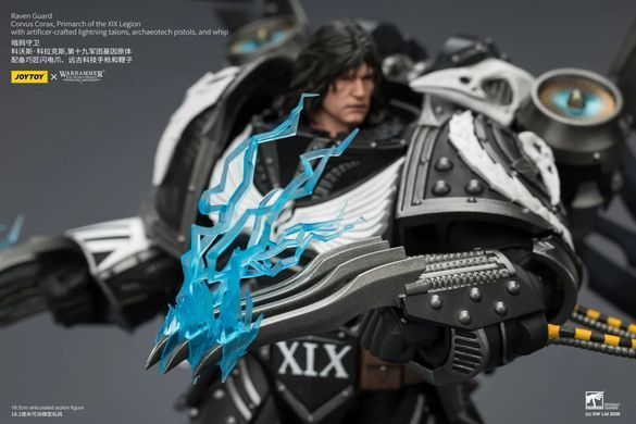 Колекційна фігура Корвус Коракс, Примарх XIX Легіону Warhammer: The Horus Heresy Raven Guard Corvus Corax, Primarch of the XIX Legion 1/18