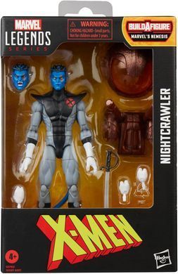 Колекційна фігура Найткроулер X-Men Marvel Legends Nightcrawler (Uncanny X-Force) (Marvel's Nemesis BAF)