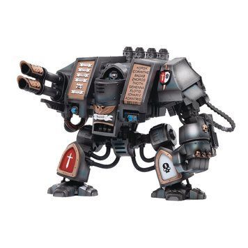 Коллекционная фигура Дредноут Серых Рыцарей Warhammer 40K Grey Knights Venerable Dreadnought 1/18 (повреждена упаковка)