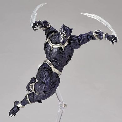Колекційна фігура Чорна Пантера Marvel Amazing Yamaguchi Revoltech No.030 Black Panther