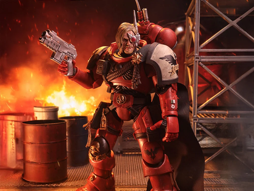 Колекційна фігура Капітан Цирус Warhammer 40,000: Dawn of War IV McFarlane Elite Edition #7 Captain Cyrus