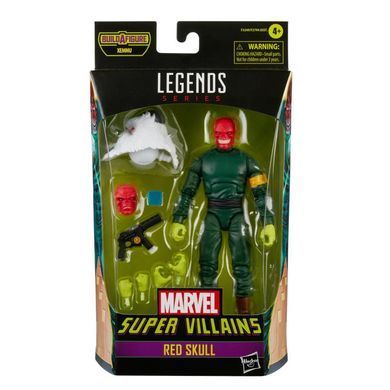 Коллекционная фигура Красный Череп Marvel Legends Red Skull (Xemnu BAF)