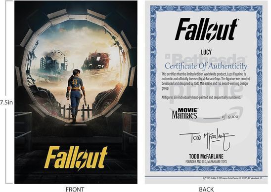 Колекційна фігура Люсі Фоллаут Fallout Movie Maniacs Lucy (Season 2) Limited Edition 9100
