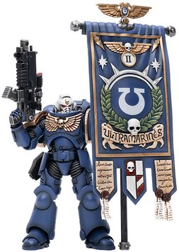 Колекційна фігура Ультрамарин JoyToy Warhammer 40K Ultramarines Heroes of the Chapter Primaris Ancient Posca 1/18