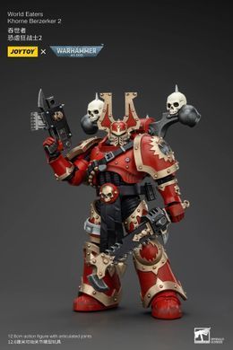 Колекційна фігура Берсерк Кхорну Пожирачів Світів Warhammer 40K World Eaters Khorne Berzerker (ver.2) 1/18