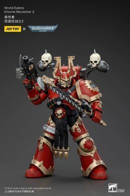 Колекційна фігура Берсерк Кхорну Пожирачів Світів Warhammer 40K World Eaters Khorne Berzerker (ver.2) 1/18