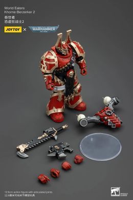 Колекційна фігура Берсерк Кхорну Пожирачів Світів Warhammer 40K World Eaters Khorne Berzerker (ver.2) 1/18