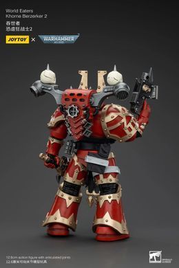 Колекційна фігура Берсерк Кхорну Пожирачів Світів Warhammer 40K World Eaters Khorne Berzerker (ver.2) 1/18
