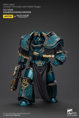 Коллекционная фигура Лернейца Альфа Легіону Warhammer: The Horus Heresy Alpha Legion Lernaean Terminator with Volkite Charger 1/18