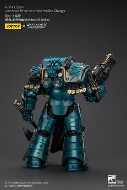 Коллекционная фигура Лернейца Альфа Легіону Warhammer: The Horus Heresy Alpha Legion Lernaean Terminator with Volkite Charger 1/18