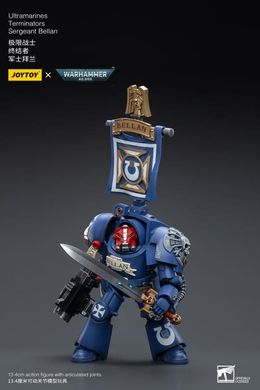 Колекційна фігура Сержант Ультрамаринів у броні Warhammer 40K Ultramarines Terminators Sergeant Bellan 1/18