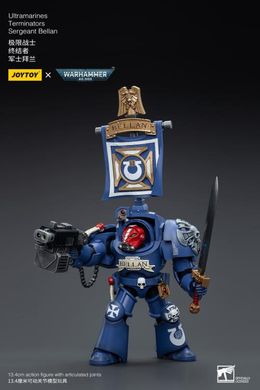 Колекційна фігура Сержант Ультрамаринів у броні Warhammer 40K Ultramarines Terminators Sergeant Bellan 1/18