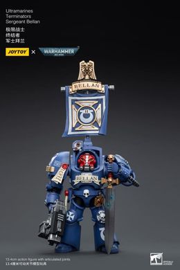 Колекційна фігура Сержант Ультрамаринів у броні Warhammer 40K Ultramarines Terminators Sergeant Bellan 1/18