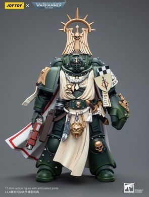 Коллекционная фигура Мастер Темных Ангелов с силовым кулаком Warhammer 40k Dark Angels Master with Power Fist 1/18