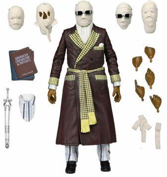 Коллекционная фигура Человек-невидимка Universal Monsters Ultimate Invisible Man "Kemp House" (Color Ver.)