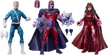 Набор коллекционных фигур Магнето, Ртуть и Алая Ведьма Marvel Legends Family Matters Magneto, Quicksilver, & Scarlet Witch