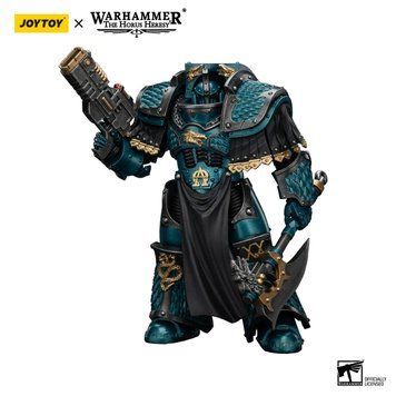 Коллекционная фигура Лернейца Альфа Легіону Warhammer: The Horus Heresy Alpha Legion Lernaean Terminator with Volkite Charger 1/18