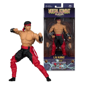 Колекційна фігура Лю Кан Mortal Kombat Klassic Liu Kang