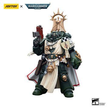 Колекційна фігура Майстер Темних Янголів із силовим кулаком Warhammer 40k Dark Angels Master with Power Fist 1/18