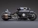 Колекційна фігура бойовий байк Темних Храмовників Warhammer 40k Black Templars Raider-Pattern Combat Bike 1/18