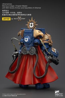 Колекційна фігура Магістр Ультрамаринів Марнеус Калгар Warhammer 40,000: Space Marine 2 Ultramarines Marneus Calgar Chapter Master with MKX Gravis Armour and Gauntlets of Ultramar 1/18