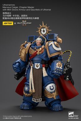 Колекційна фігура Магістр Ультрамаринів Марнеус Калгар Warhammer 40,000: Space Marine 2 Ultramarines Marneus Calgar Chapter Master with MKX Gravis Armour and Gauntlets of Ultramar 1/18