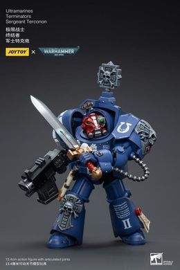 Колекційна фігура Сержант Ультрамаринів у броні Warhammer 40K Ultramarines Terminators Sergeant Terconon 1/18