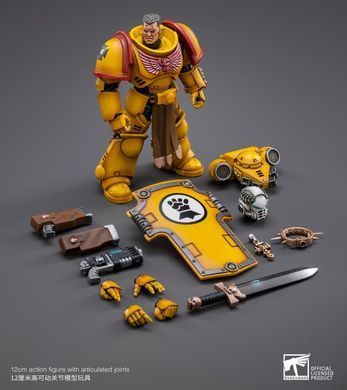 Колекційна фігура Ветеран Імперських Кулаків Warhammer 40K Imperial Fists Veteran Brother Thracius 1/18