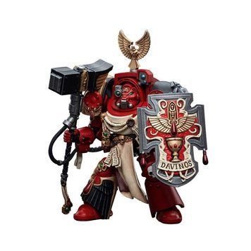 Коллекционная фигура Штурмовик Кровавых Ангелов в броне Терминатора Warhammer 40K Blood Angels Assault Terminators Brother Davinos 1/18