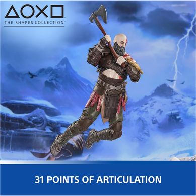 Коллекционная фигура Кратос Бог Войны Spin Master The Shape Collection Kratos God of War Ragnarök