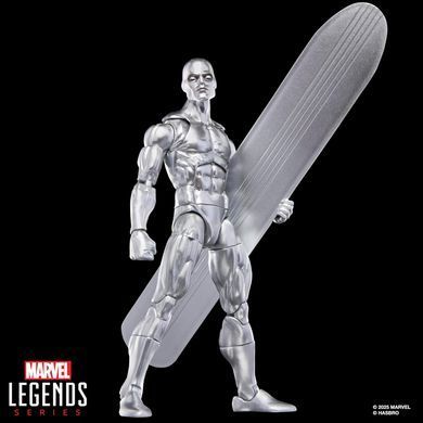 Коллекционная фигура Серебряный Серфер Silver Surfer #1 Marvel Legends Silver Surfer
