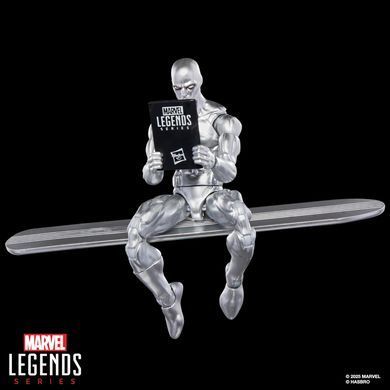 Коллекционная фигура Серебряный Серфер Silver Surfer #1 Marvel Legends Silver Surfer