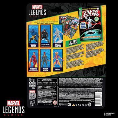 Коллекционная фигура Серебряный Серфер Silver Surfer #1 Marvel Legends Silver Surfer