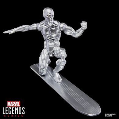 Коллекционная фигура Серебряный Серфер Silver Surfer #1 Marvel Legends Silver Surfer