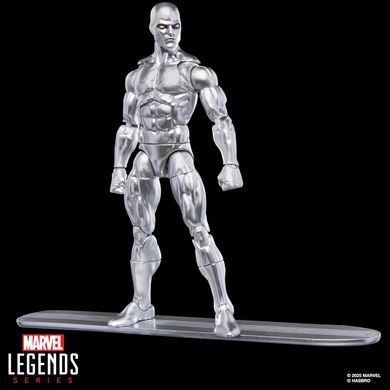Коллекционная фигура Серебряный Серфер Silver Surfer #1 Marvel Legends Silver Surfer