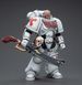 Колекційна фігура піхотинець Білих Шрамів Warhammer 40k White Scars Assault Intercessor Brother Batjargal JoyToy 1/18